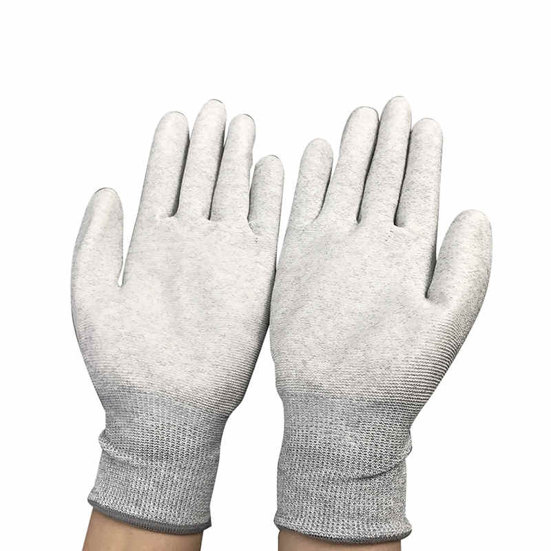 Sarung tangan bersalut nilon ESD Nylon Carbon Nylon ESD