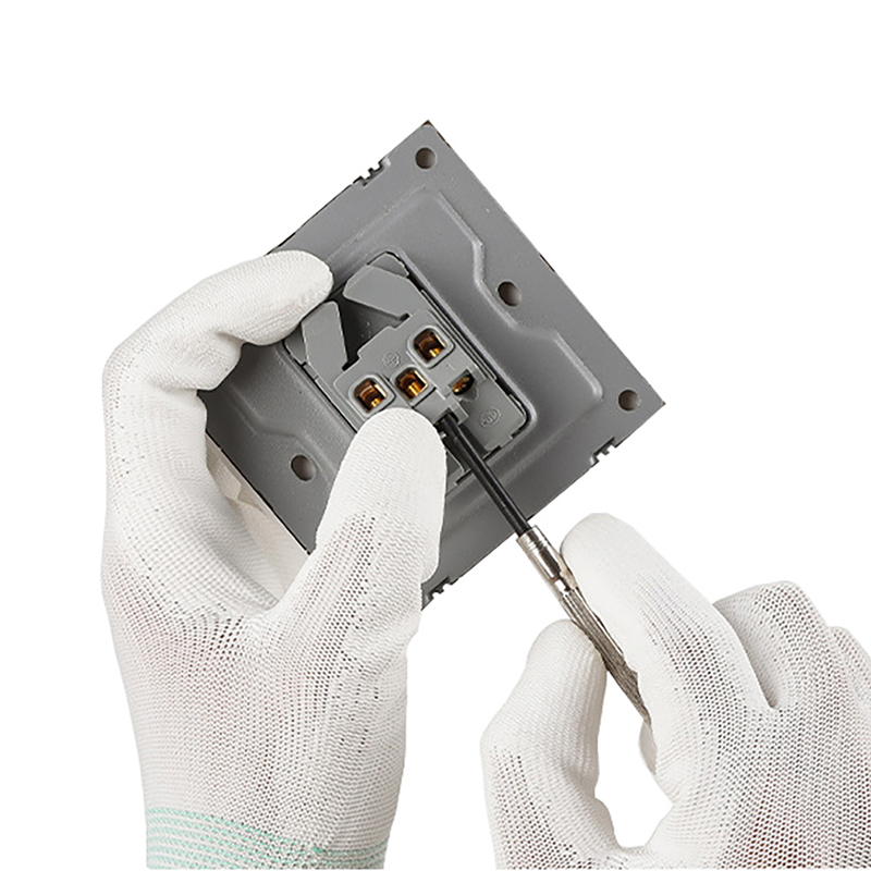 Sarung tangan bersalut sawit nilon nilon