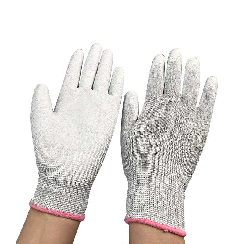 Sarung tangan bersalut nilon ESD Nylon Carbon Nylon ESD