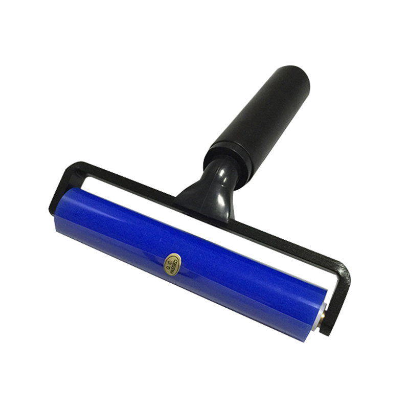 Silicone Sticky Roller (Aluminium Hitam）