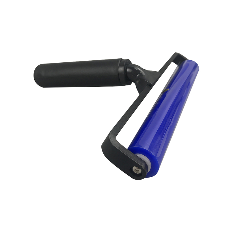 Silicone Sticky Roller (Aluminium Hitam）
