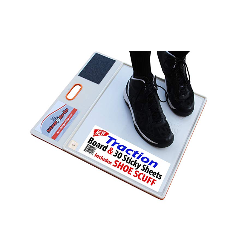 Bola keranjang melekat tikar