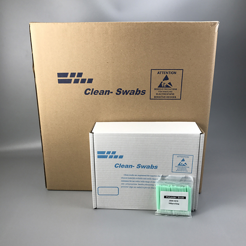 Tongkat pembersihan tip poliester